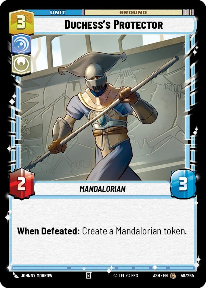 Image for Duchess's Protector (58/264) (ASH) - Star Wars: Unlimited