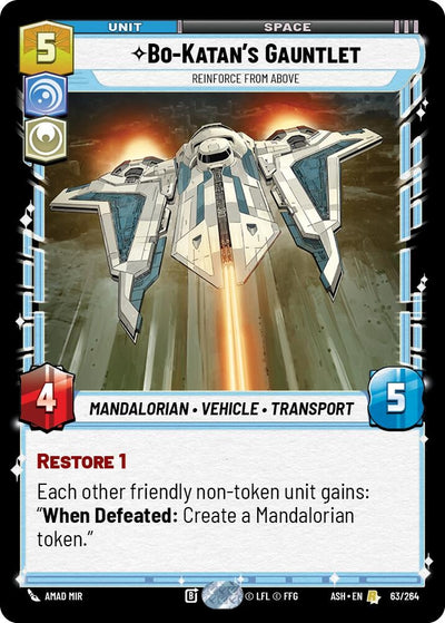 Bo-Katan's Gauntlet - Reinforce from Above (63/264) (ASH)