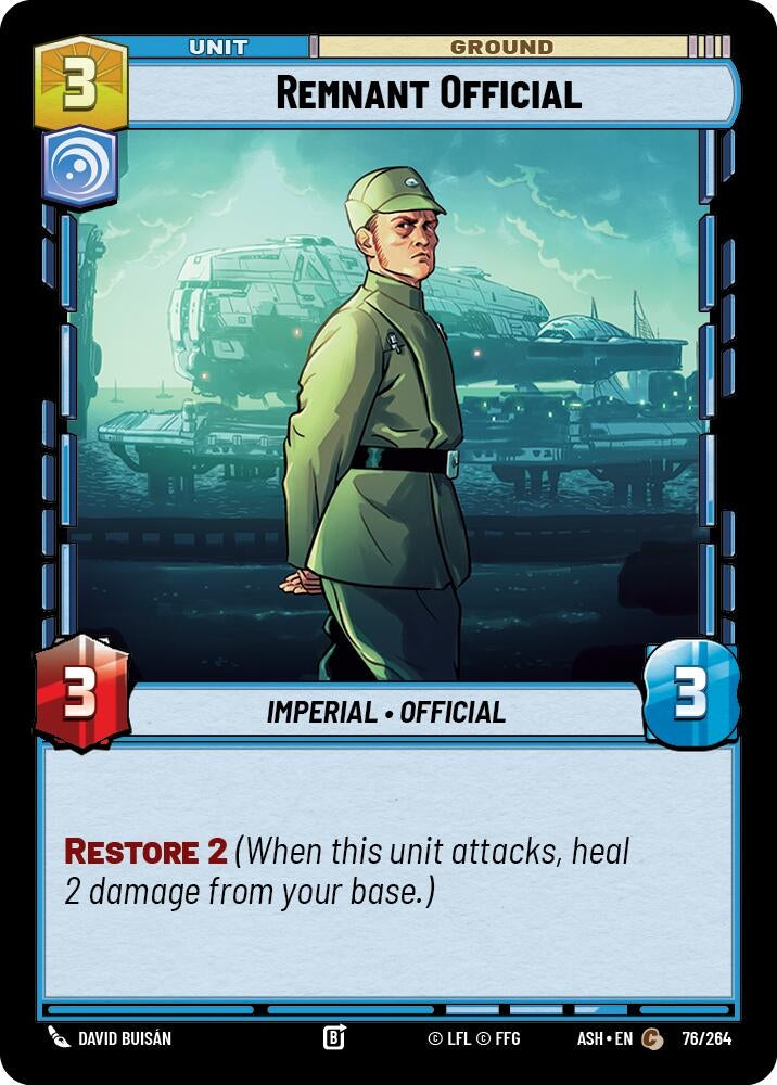Image for Remnant Official (76/264) (ASH) - Star Wars: Unlimited