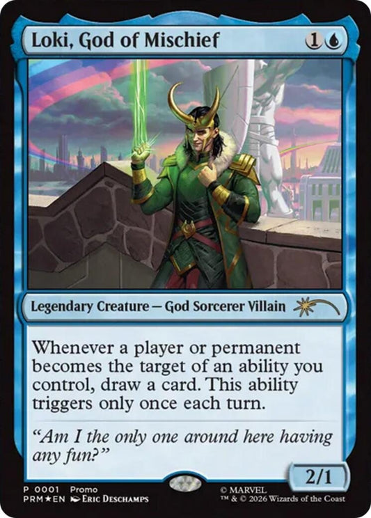 Image for Loki, God of Mischief (1) (MEDIA) - Magic: The Gathering