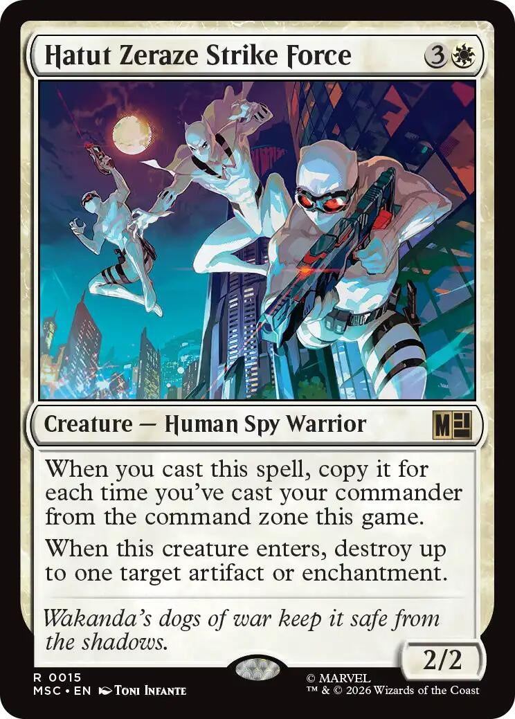 Image for Hatut Zeraze Strike Force (Surge Foil) (15) (MSC) - Magic: The Gathering