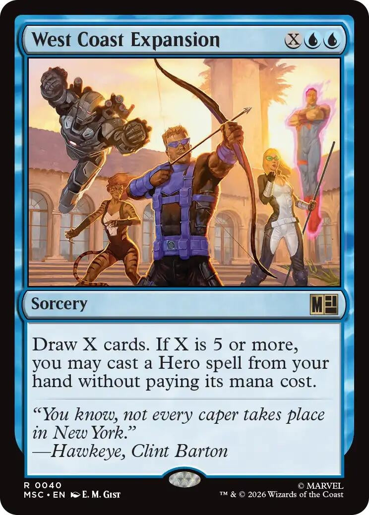 Image for West Coast Expansion (Surge Foil) (40) (MSC) - Magic: The Gathering