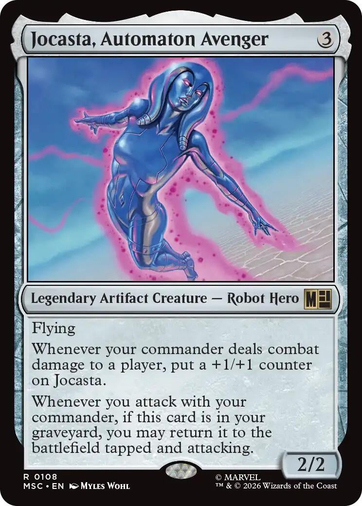 Image for Jocasta, Automaton Avenger (Surge Foil) (108) (MSC) - Magic: The Gathering