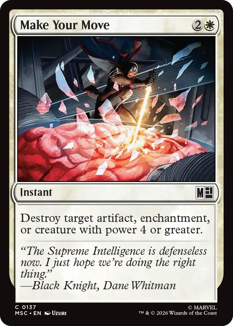Image for Make Your Move (Surge Foil) (137) (MSC) - Magic: The Gathering