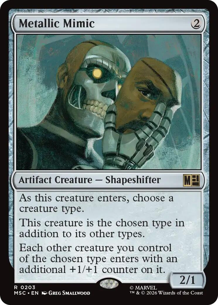 Image for Metallic Mimic (Surge Foil) (203) (MSC) - Magic: The Gathering