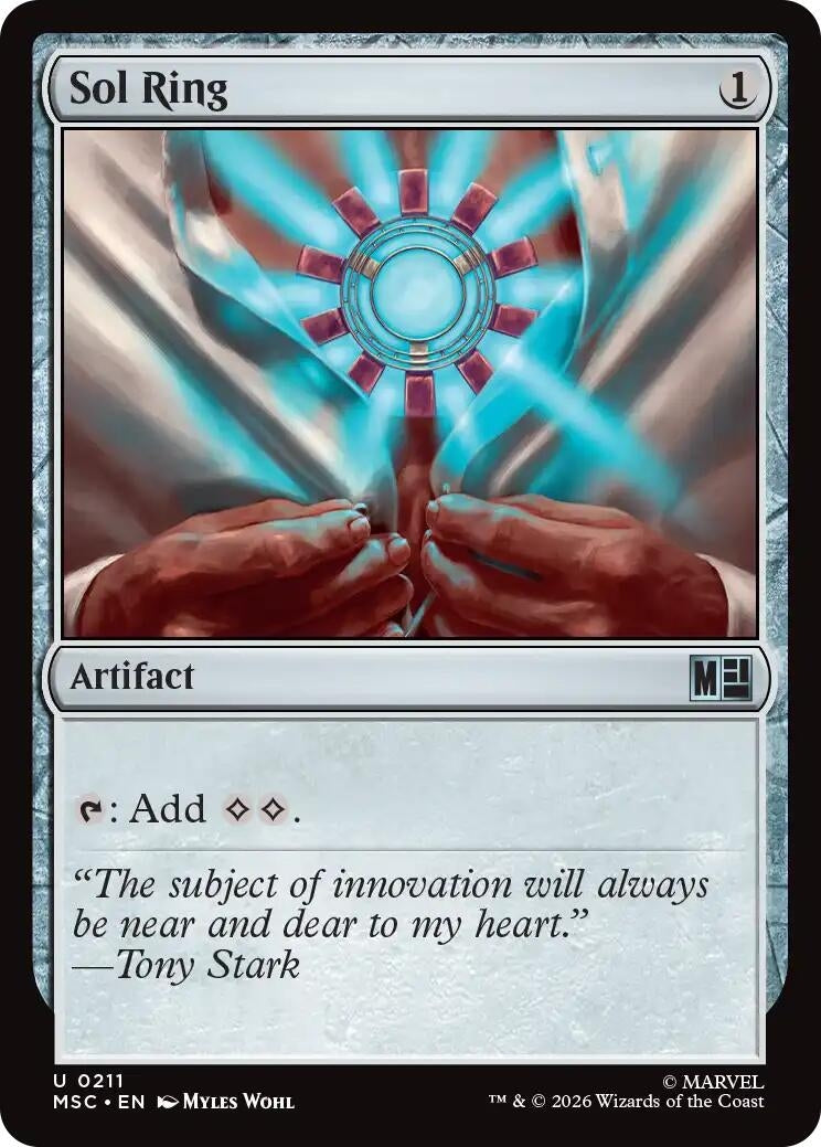 Image for Sol Ring (0211) (Surge Foil) (211) (MSC) - Magic: The Gathering