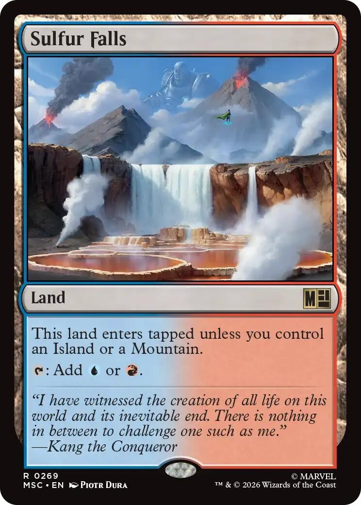 Image for Sulfur Falls (Surge Foil) (269) (MSC) - Magic: The Gathering