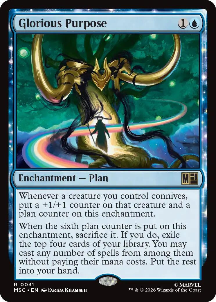 Image for Glorious Purpose (31) (MSC) - Magic: The Gathering