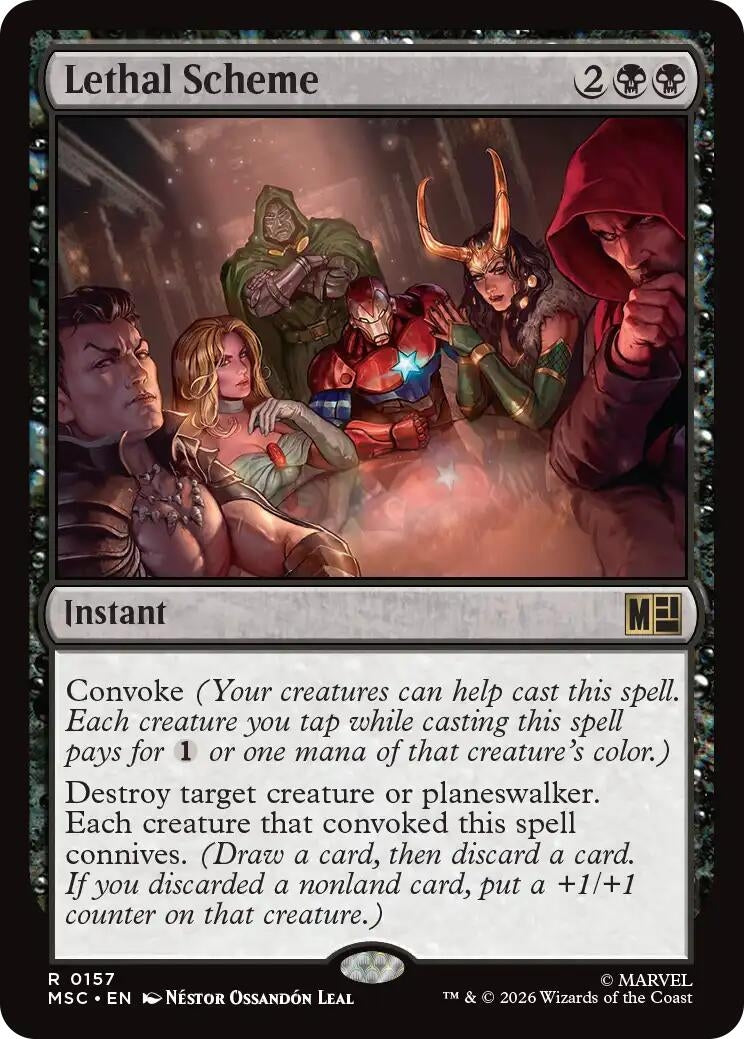 Image for Lethal Scheme (157) (MSC) - Magic: The Gathering