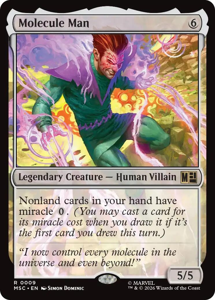 Image for Molecule Man (9) (MSC) - Magic: The Gathering