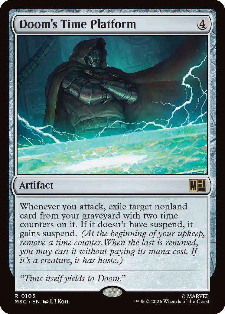 Image for Doom's Time Platform (103) (MSC) - Magic: The Gathering