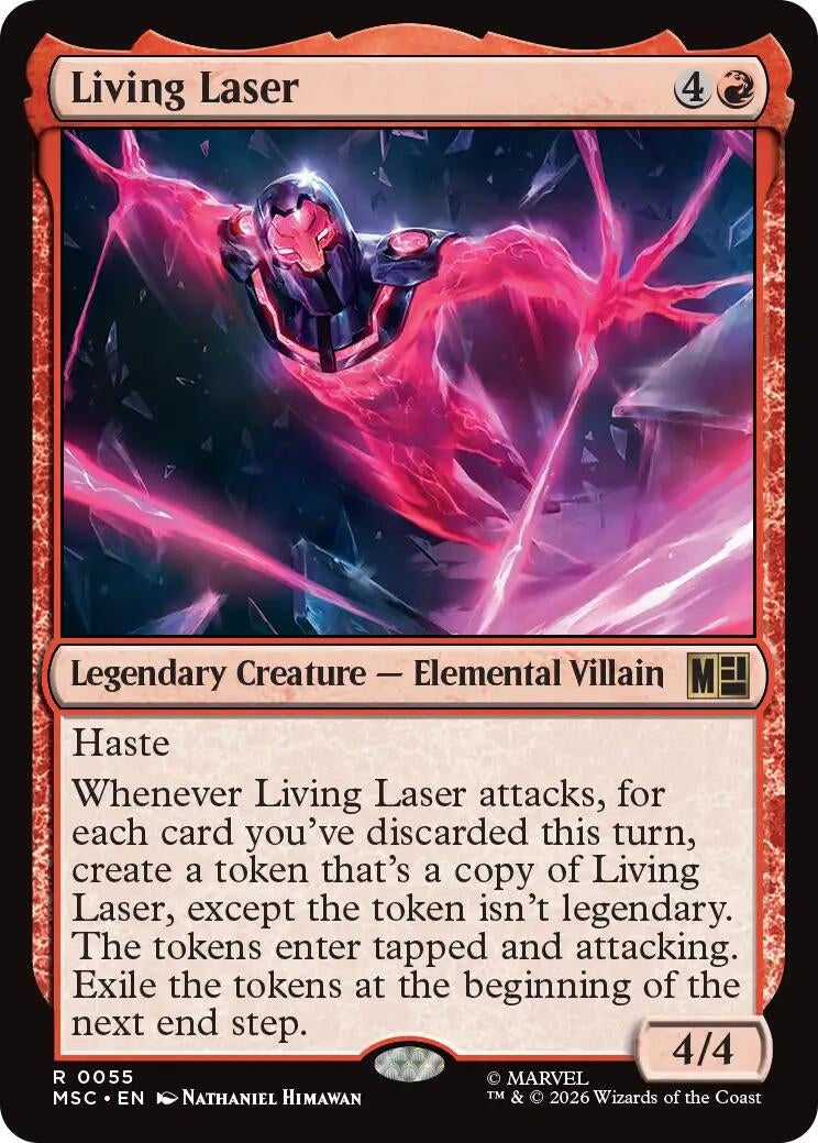 Image for Living Laser (Surge Foil) (55) (MSC) - Magic: The Gathering