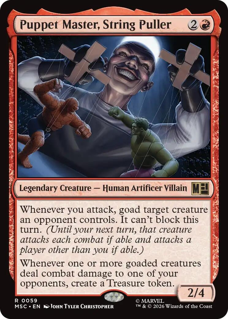 Image for Puppet Master, String Puller (Surge Foil) (59) (MSC) - Magic: The Gathering
