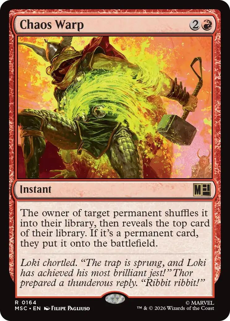 Image for Chaos Warp (164) (MSC) - Magic: The Gathering
