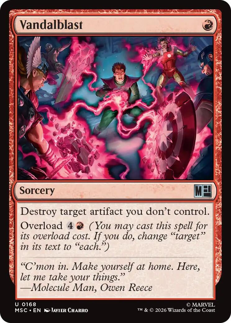 Image for Vandalblast (168) (MSC) - Magic: The Gathering