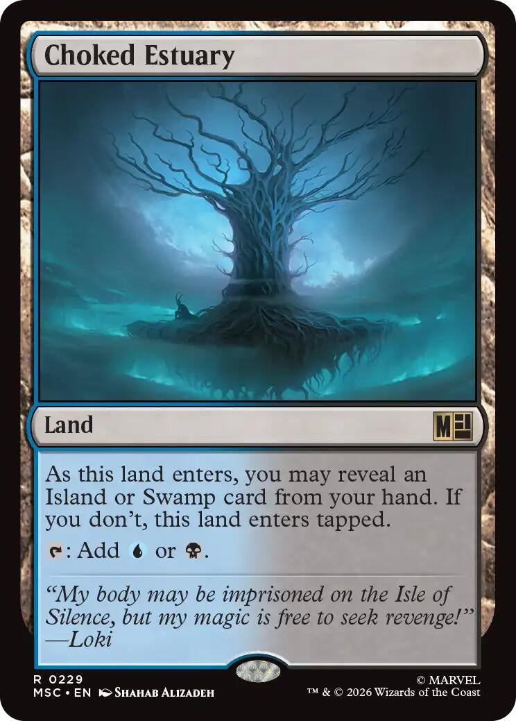 Image for Choked Estuary (229) (MSC) - Magic: The Gathering