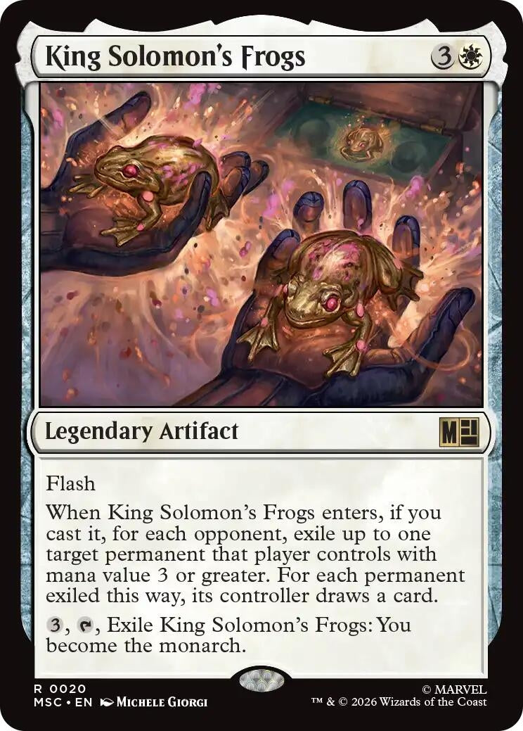 Image for King Solomon's Frogs (20) (MSC) - Magic: The Gathering