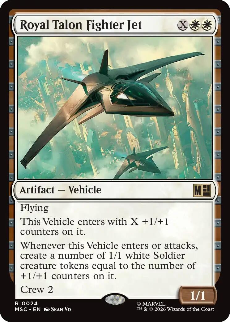 Image for Royal Talon Fighter Jet (24) (MSC) - Magic: The Gathering