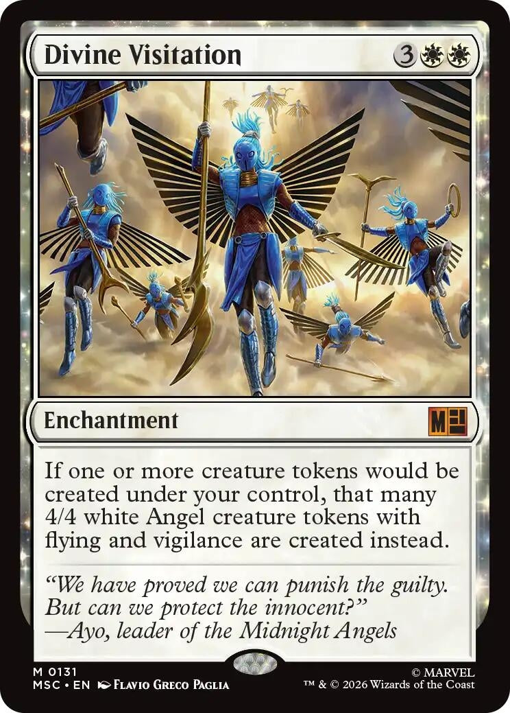 Image for Divine Visitation (131) (MSC) - Magic: The Gathering