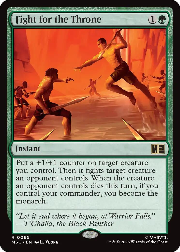 Image for Fight for the Throne (65) (MSC) - Magic: The Gathering
