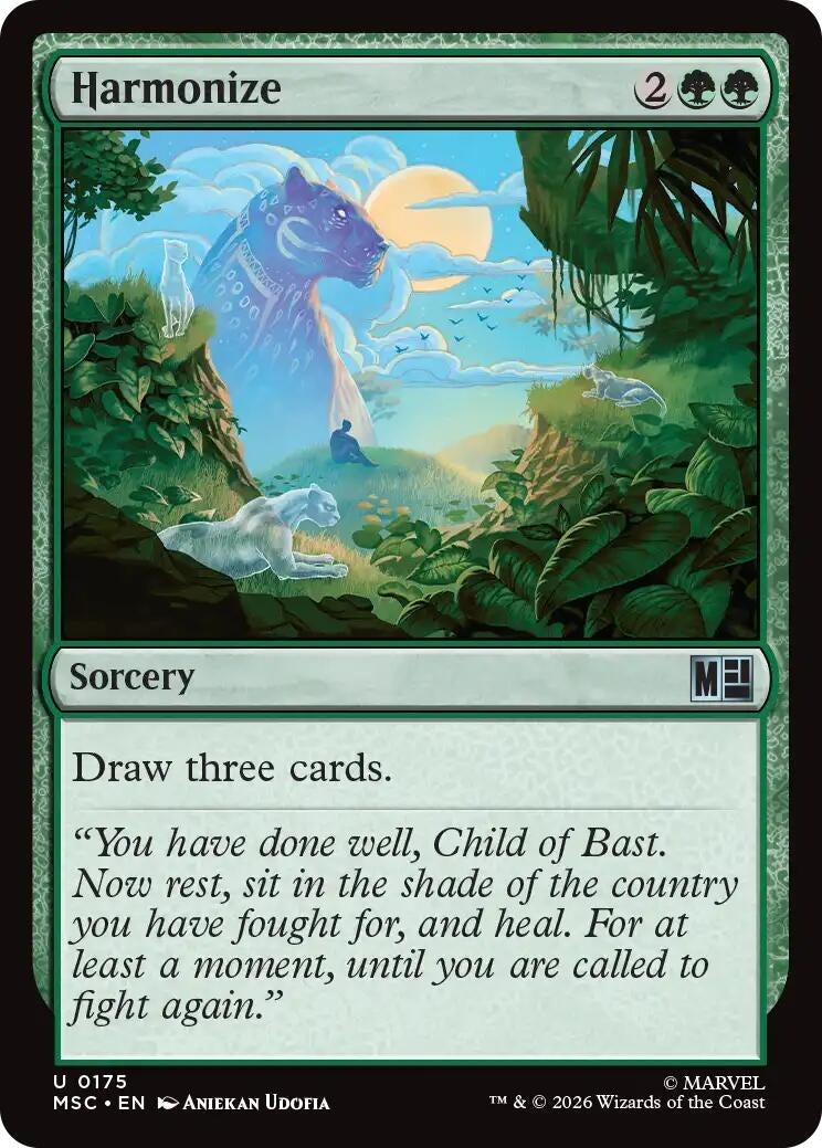 Image for Harmonize (175) (MSC) - Magic: The Gathering