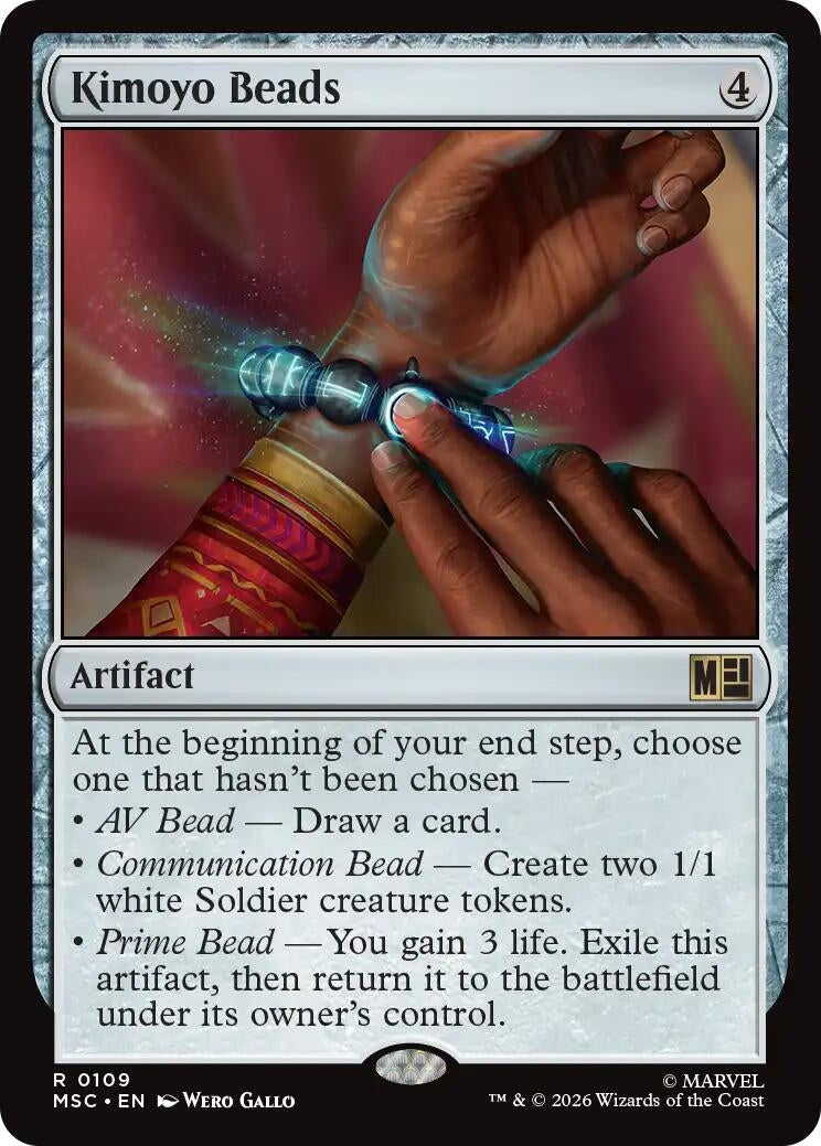 Image for Kimoyo Beads (109) (MSC) - Magic: The Gathering