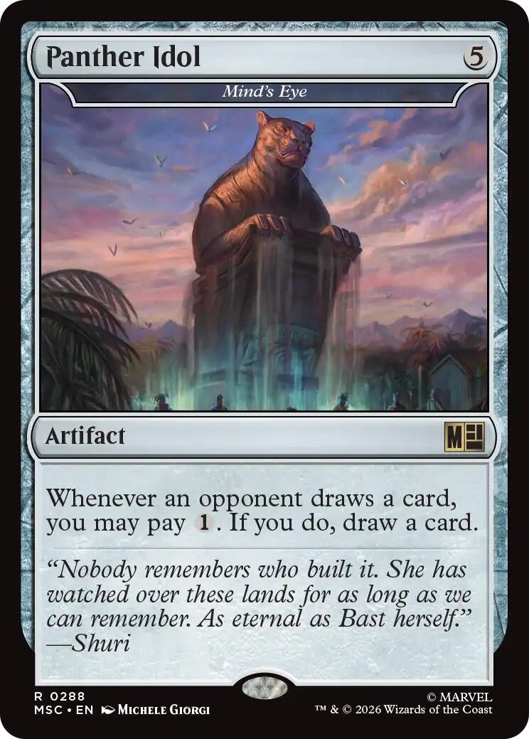 Image for Panther Idol - Mind's Eye (288) (MSC) - Magic: The Gathering
