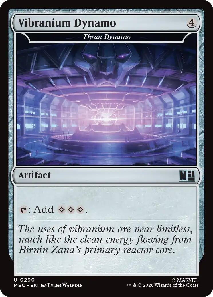 Image for Vibranium Dynamo - Thran Dynamo (290) (MSC) - Magic: The Gathering