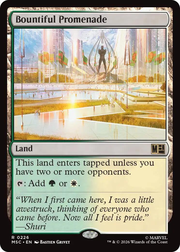 Image for Bountiful Promenade (226) (MSC) - Magic: The Gathering