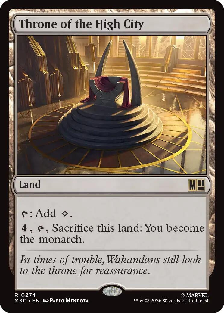 Image for Throne of the High City (274) (MSC) - Magic: The Gathering