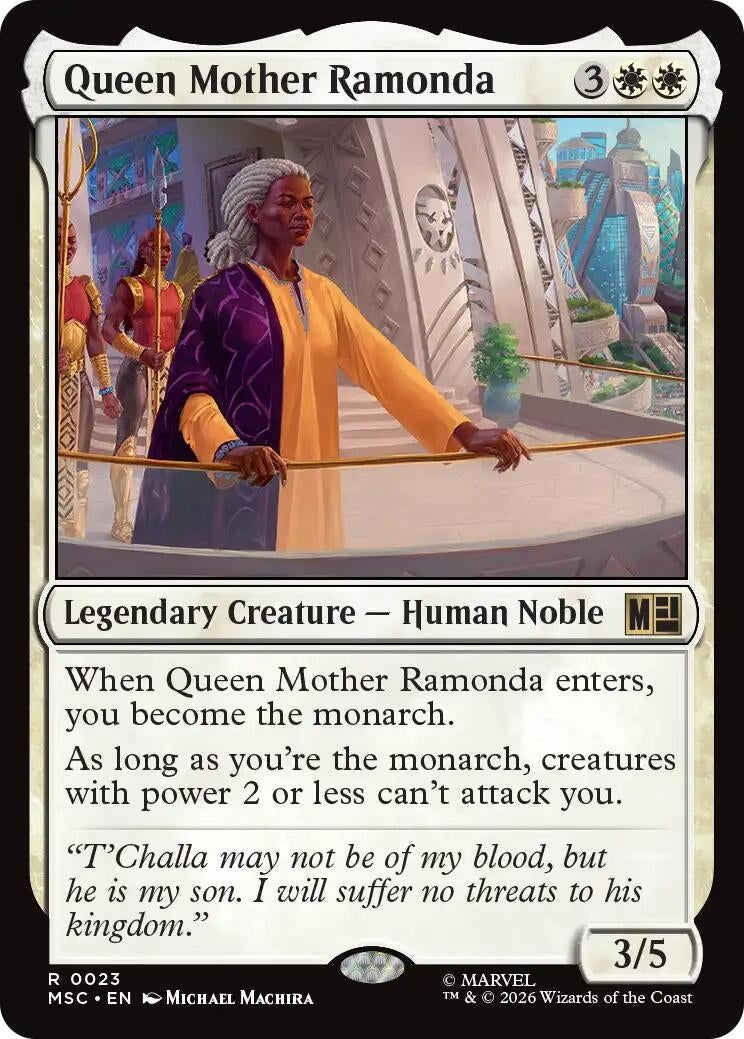 Image for Queen Mother Ramonda (Surge Foil) (23) (MSC) - Magic: The Gathering