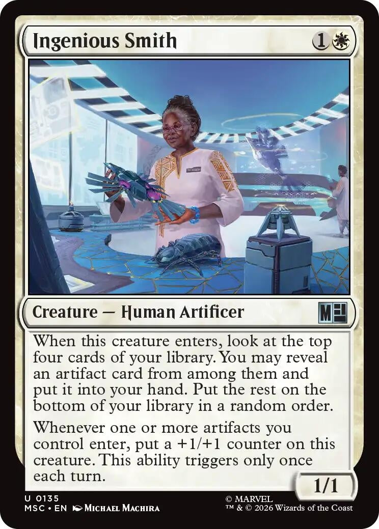 Image for Ingenious Smith (Surge Foil) (135) (MSC) - Magic: The Gathering