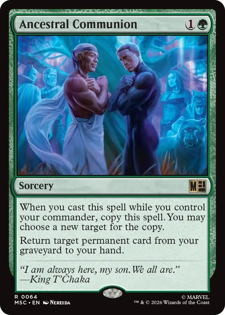Image for Ancestral Communion (Surge Foil) (64) (MSC) - Magic: The Gathering