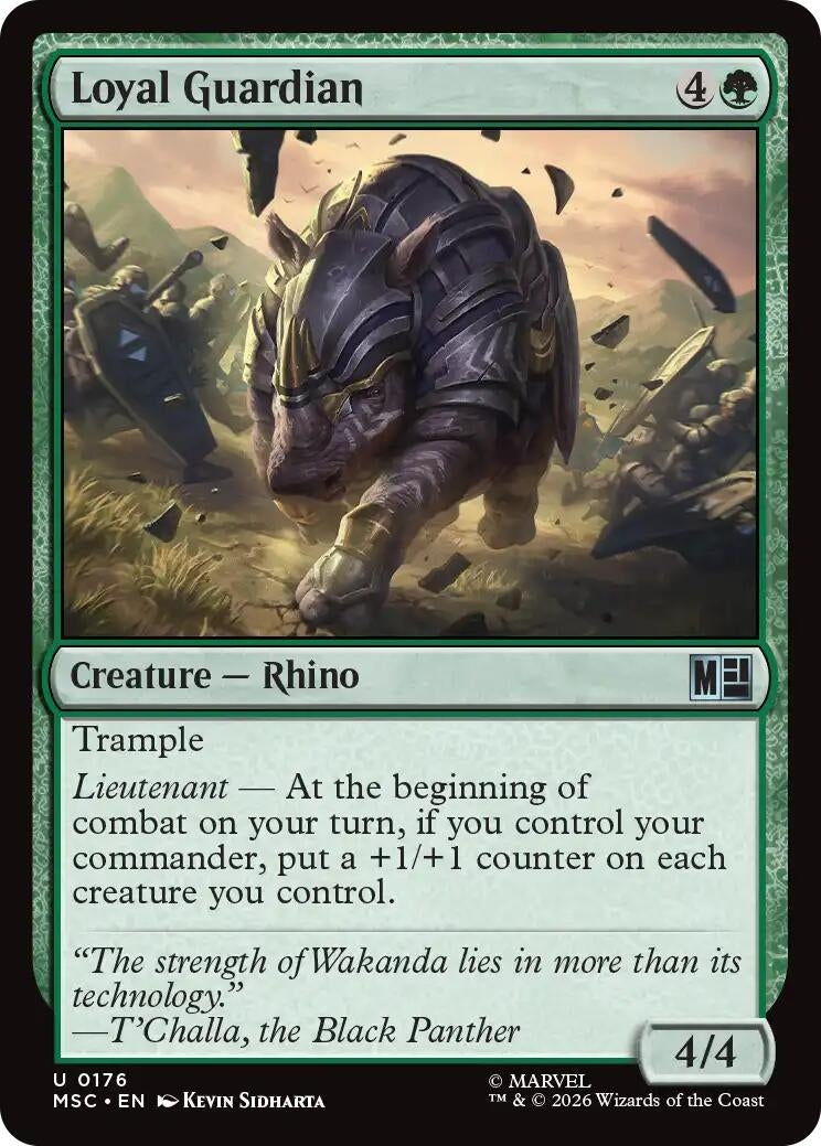 Image for Loyal Guardian (Surge Foil) (176) (MSC) - Magic: The Gathering