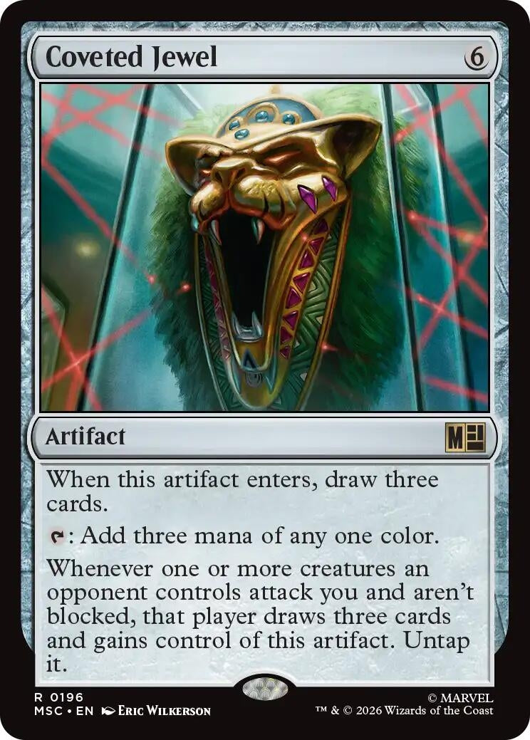 Image for Coveted Jewel (Surge Foil) (196) (MSC) - Magic: The Gathering
