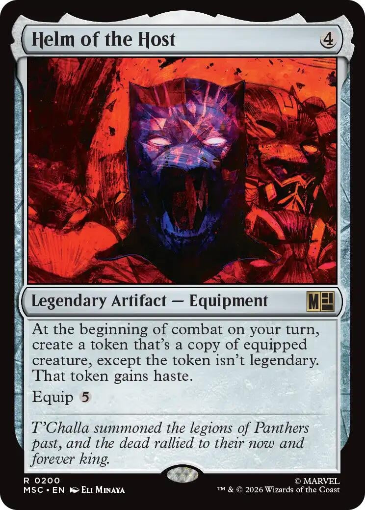 Image for Helm of the Host (Surge Foil) (200) (MSC) - Magic: The Gathering