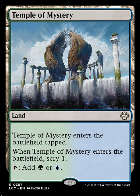 Temple of Mystery - The Lost Caverns of Ixalan Commander - 357