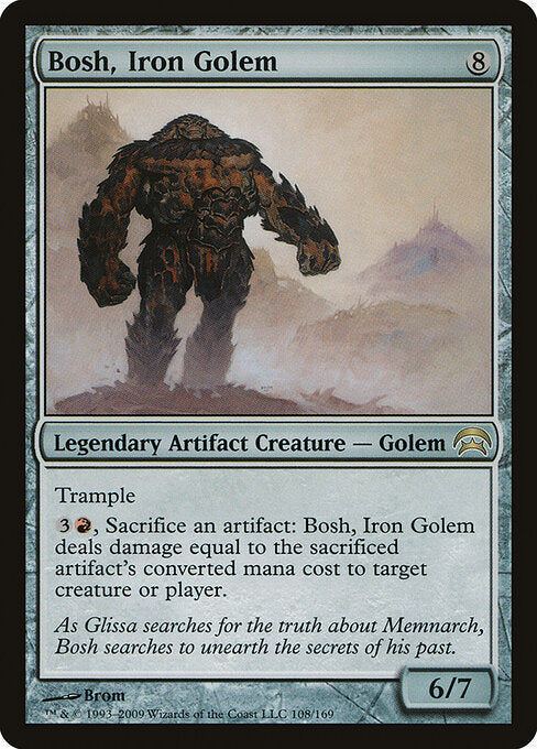Bosh, Iron Golem - Planechase - 108