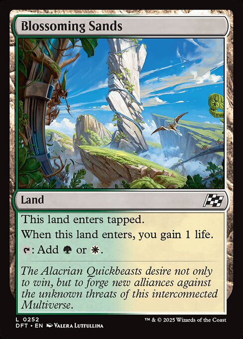 Blossoming Sands - Aetherdrift - 252