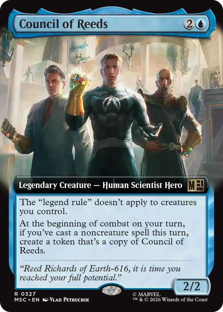 Image for Council of Reeds (Extended Art) (327) (MSC) - Magic: The Gathering