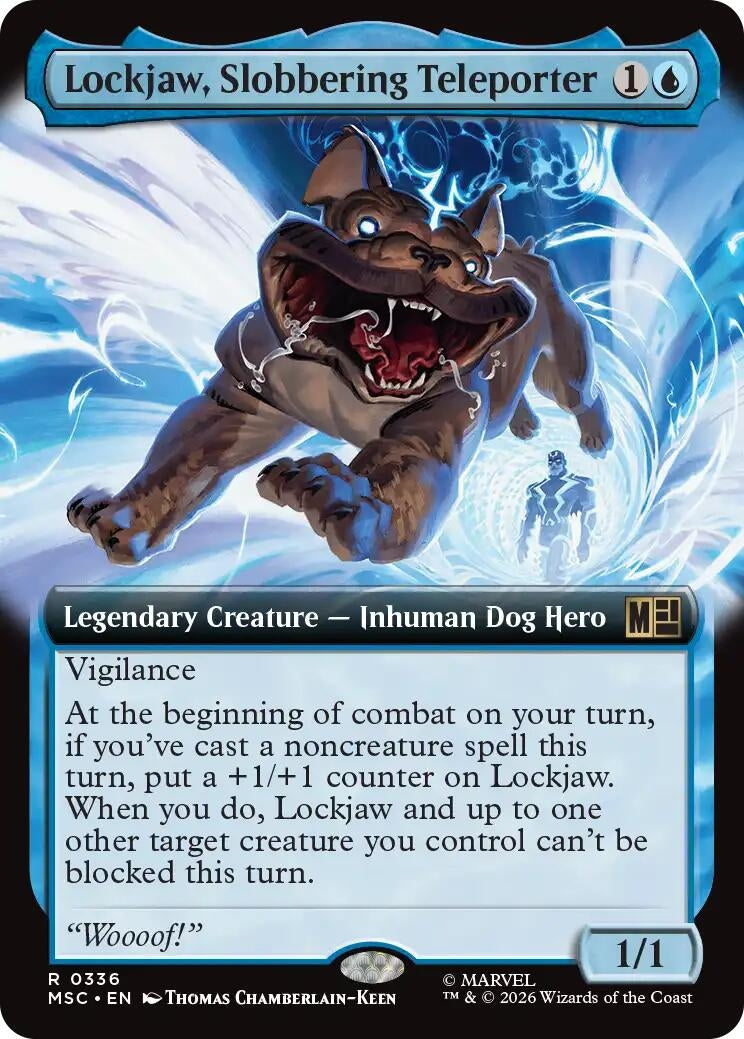 Image for Lockjaw, Slobbering Teleporter (Extended Art) (336) (MSC) - Magic: The Gathering