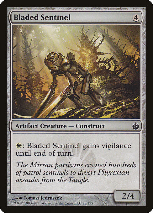 Bladed Sentinel - Mirrodin Besieged - 98