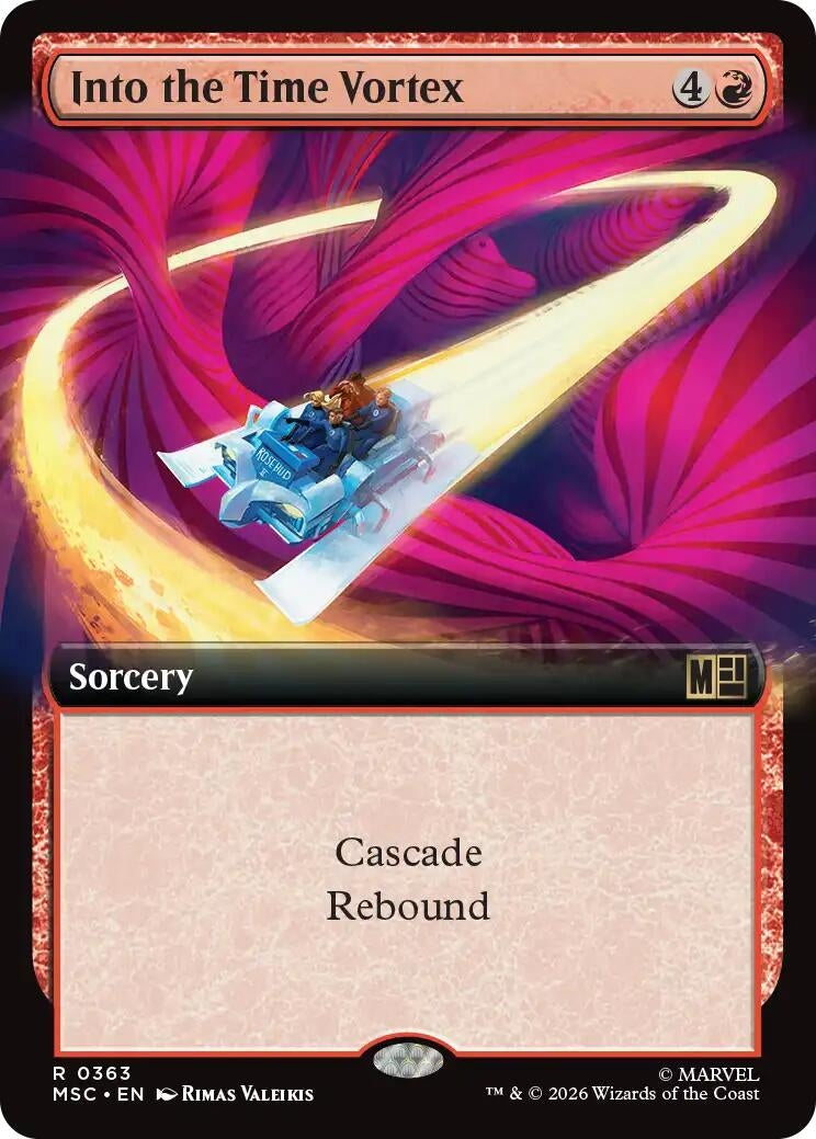 Image for Into the Time Vortex (Extended Art) (363) (MSC) - Magic: The Gathering