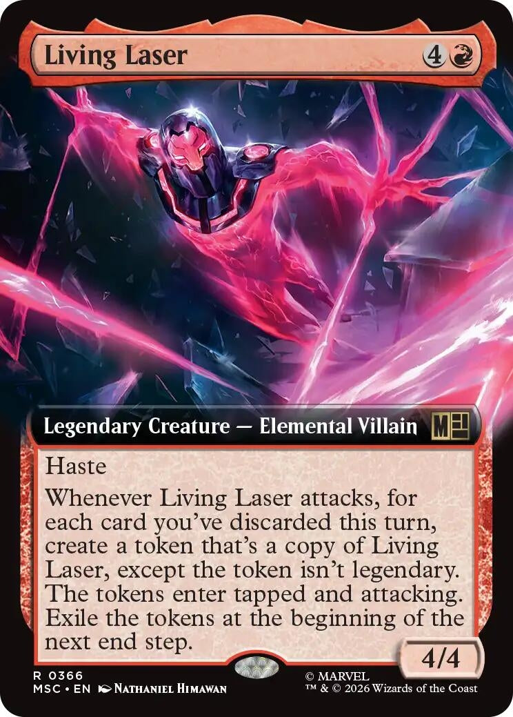 Image for Living Laser (Extended Art) (366) (MSC) - Magic: The Gathering