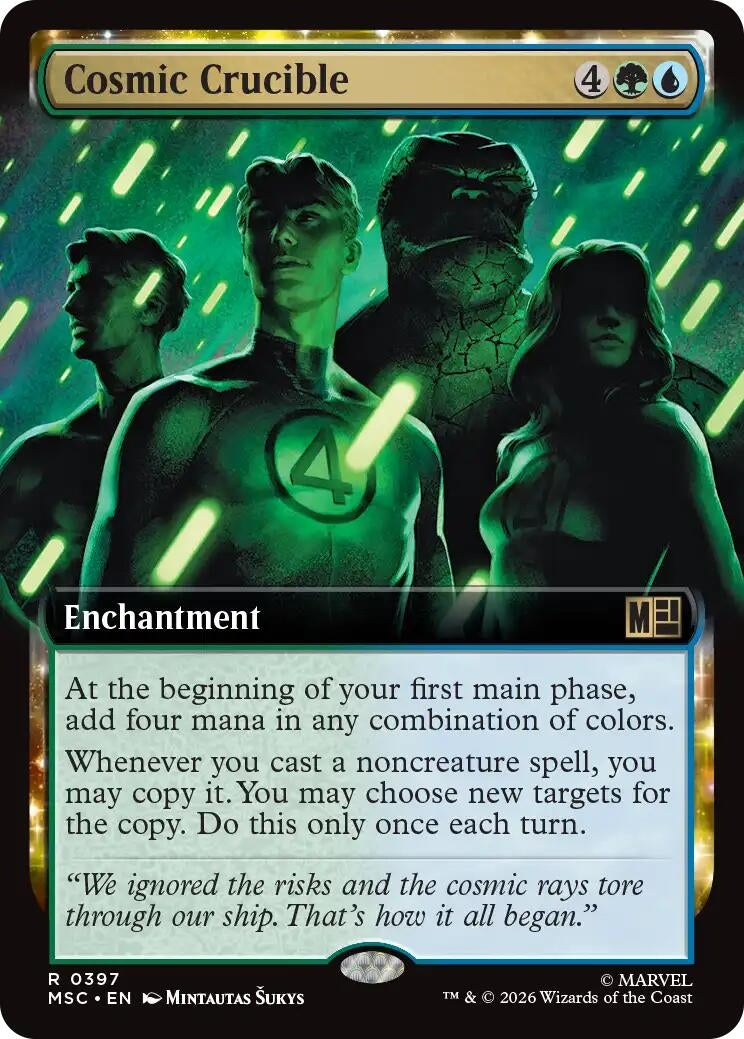Image for Cosmic Crucible (Extended Art) (397) (MSC) - Magic: The Gathering