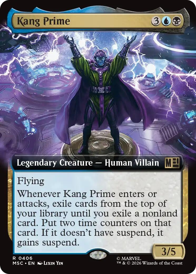 Image for Kang Prime (Extended Art) (406) (MSC) - Magic: The Gathering