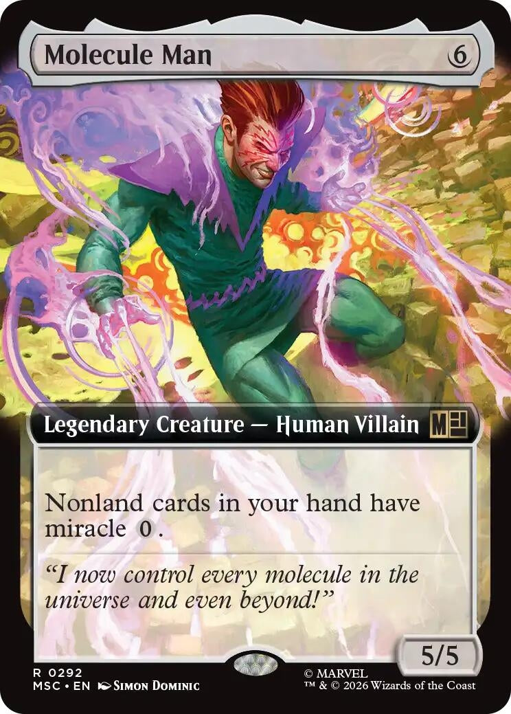 Image for Molecule Man (Extended Art) (292) (MSC) - Magic: The Gathering