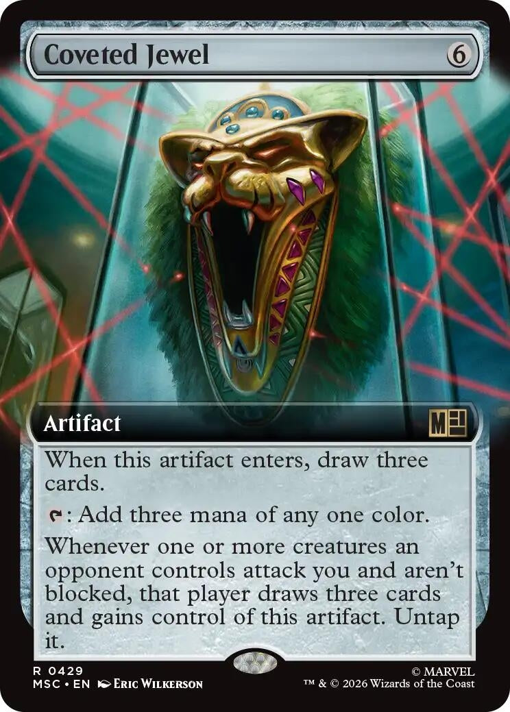 Image for Coveted Jewel (Extended Art) (429) (MSC) - Magic: The Gathering