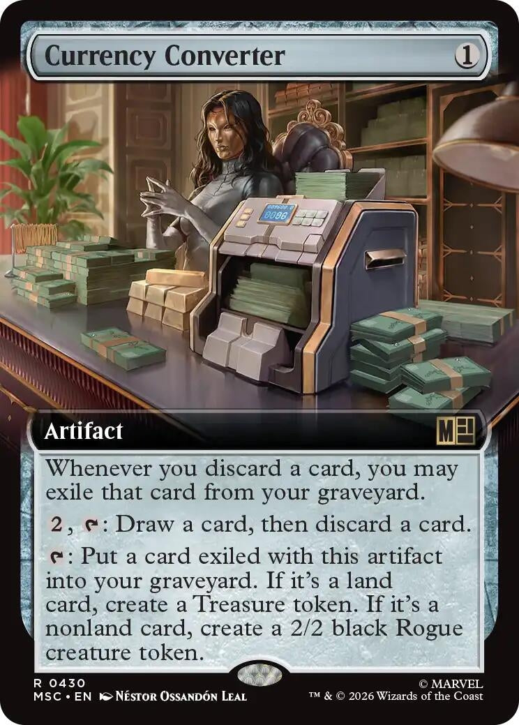 Image for Currency Converter (Extended Art) (430) (MSC) - Magic: The Gathering