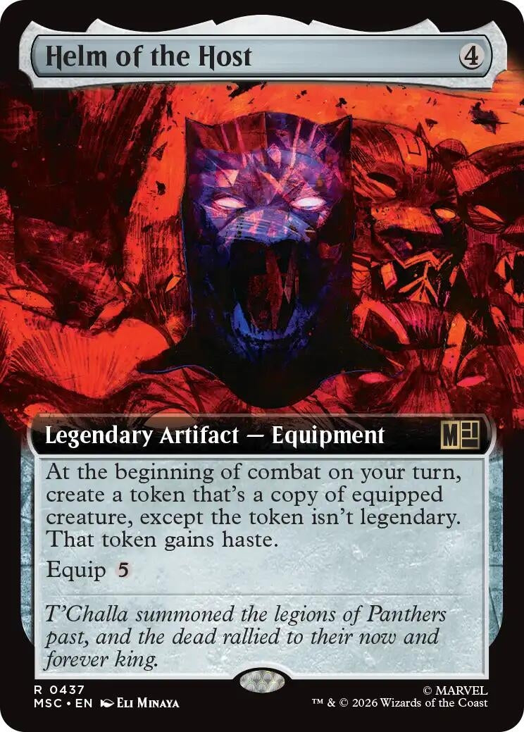 Image for Helm of the Host (Extended Art) (437) (MSC) - Magic: The Gathering